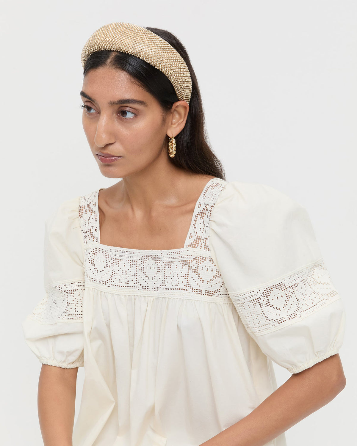 Loeffler Randall Great Value | Bellamy Gold Diamanté Headband