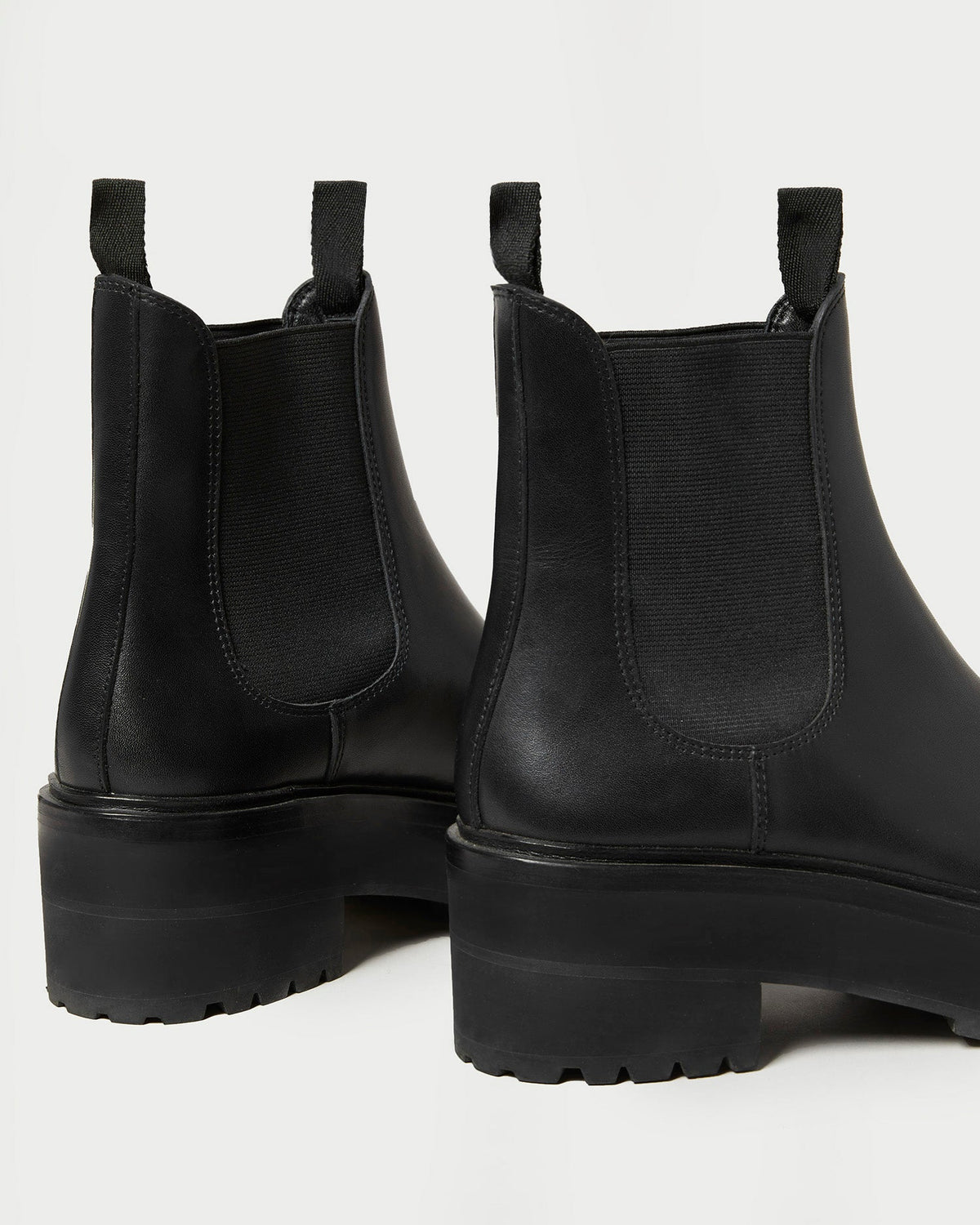 Loeffler Randall Latest | Reggie Black Leather Chelsea Boot