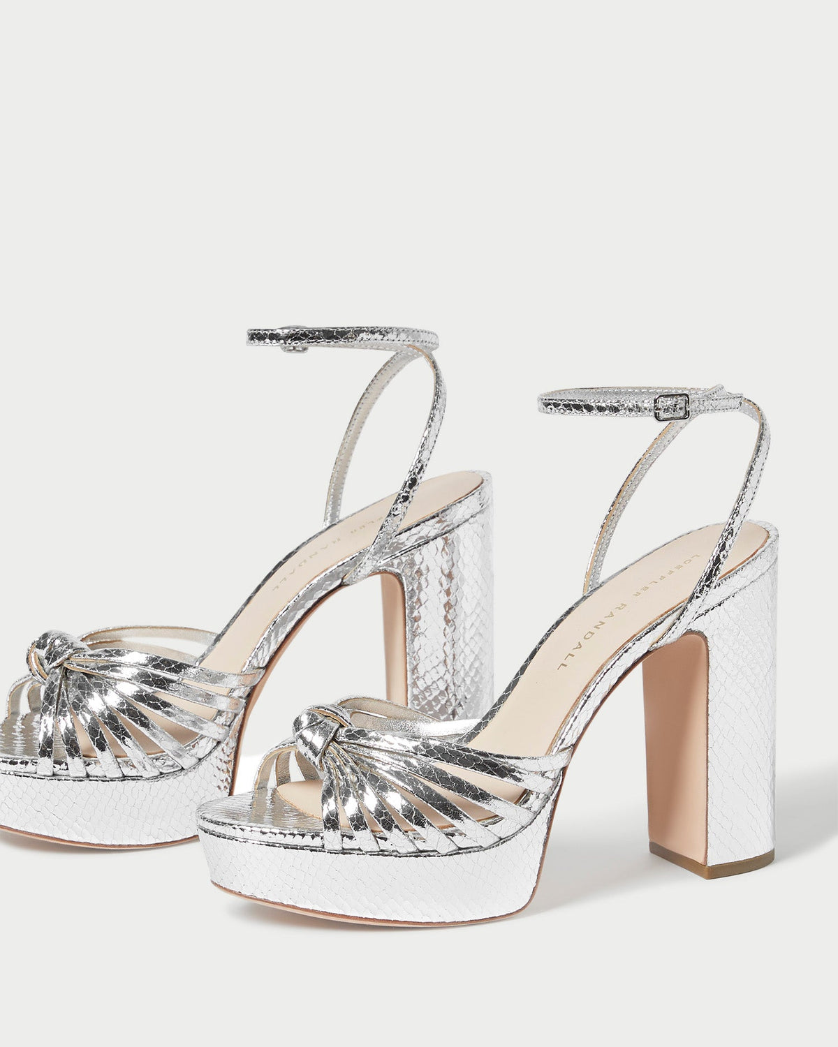 Loeffler Randall Best Seller | Rivka Silver Knot Platform Sandal