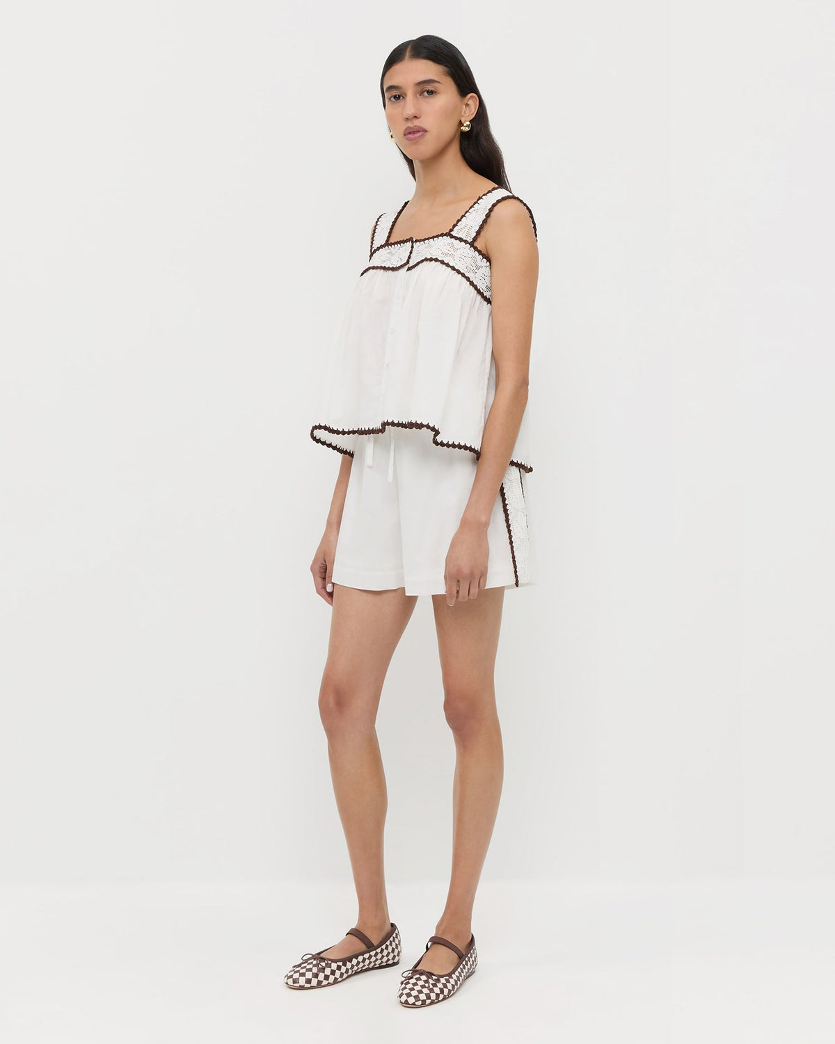 Loeffler Randall Premium | Marta Sleeveless Top