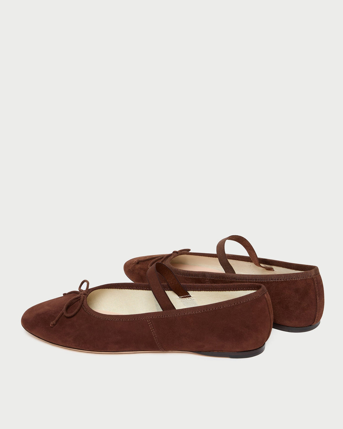 Loeffler Randall Trusted | Leonie Espresso Suede Ballet Flat