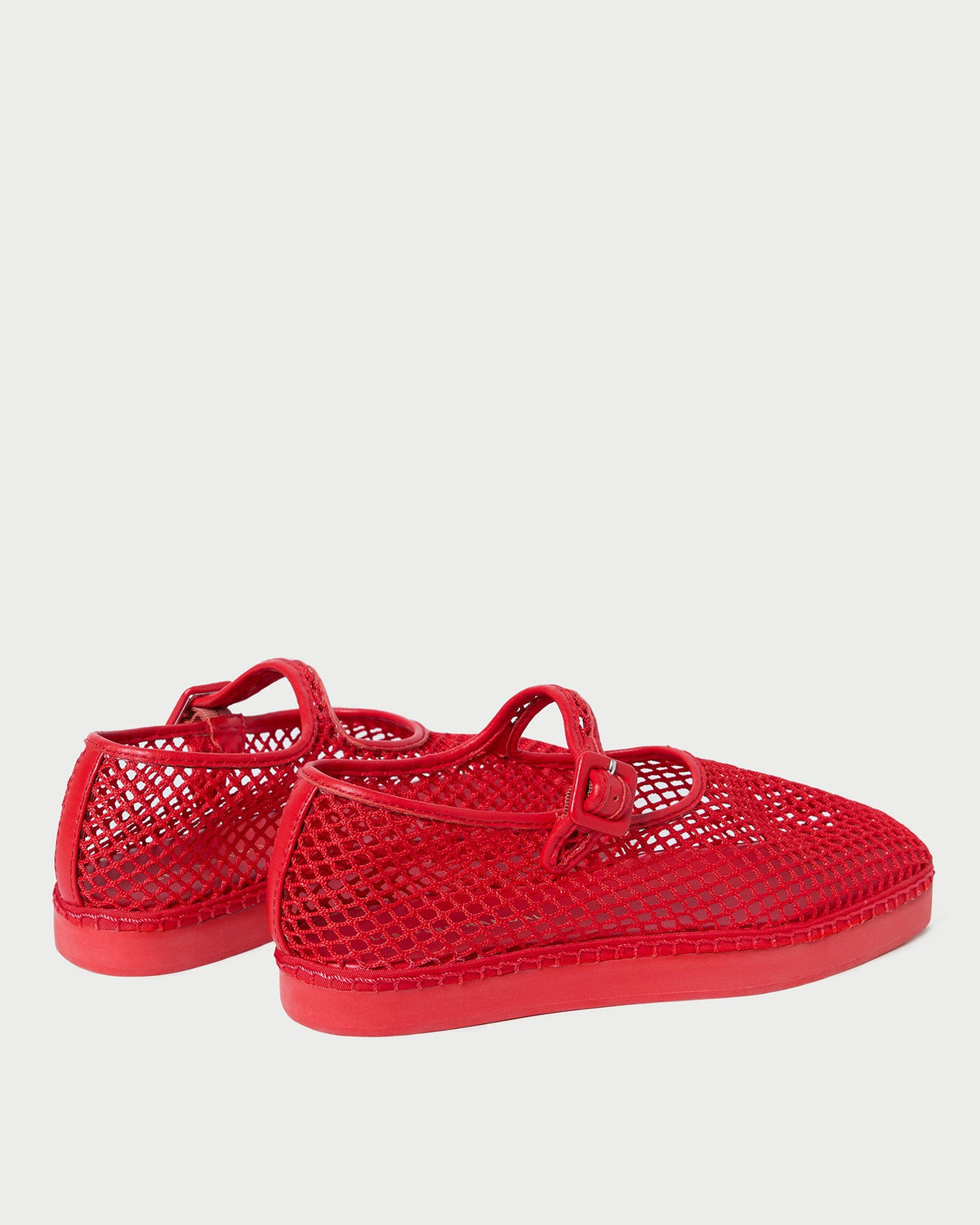 Loeffler Randall Signature | Rita Red Netted Mary Jane