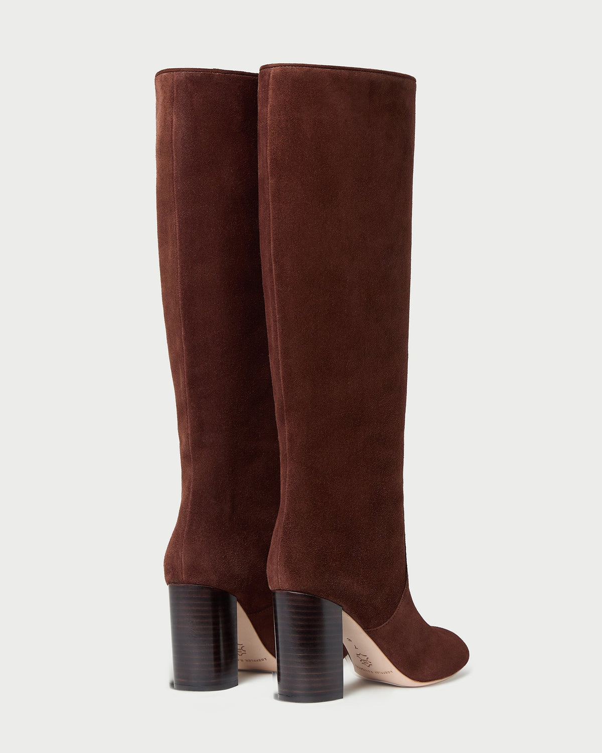 Loeffler Randall Discount | Goldy Espresso Suede Tall Boot