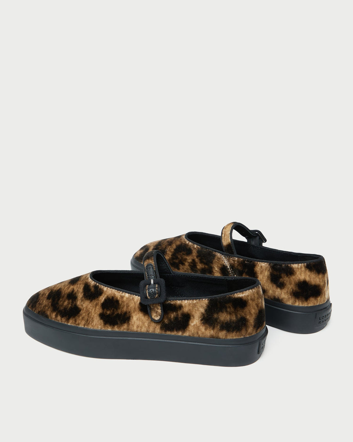 Loeffler Randall Best Seller | Cooper Leopard Velvet Mary Jane Sneaker