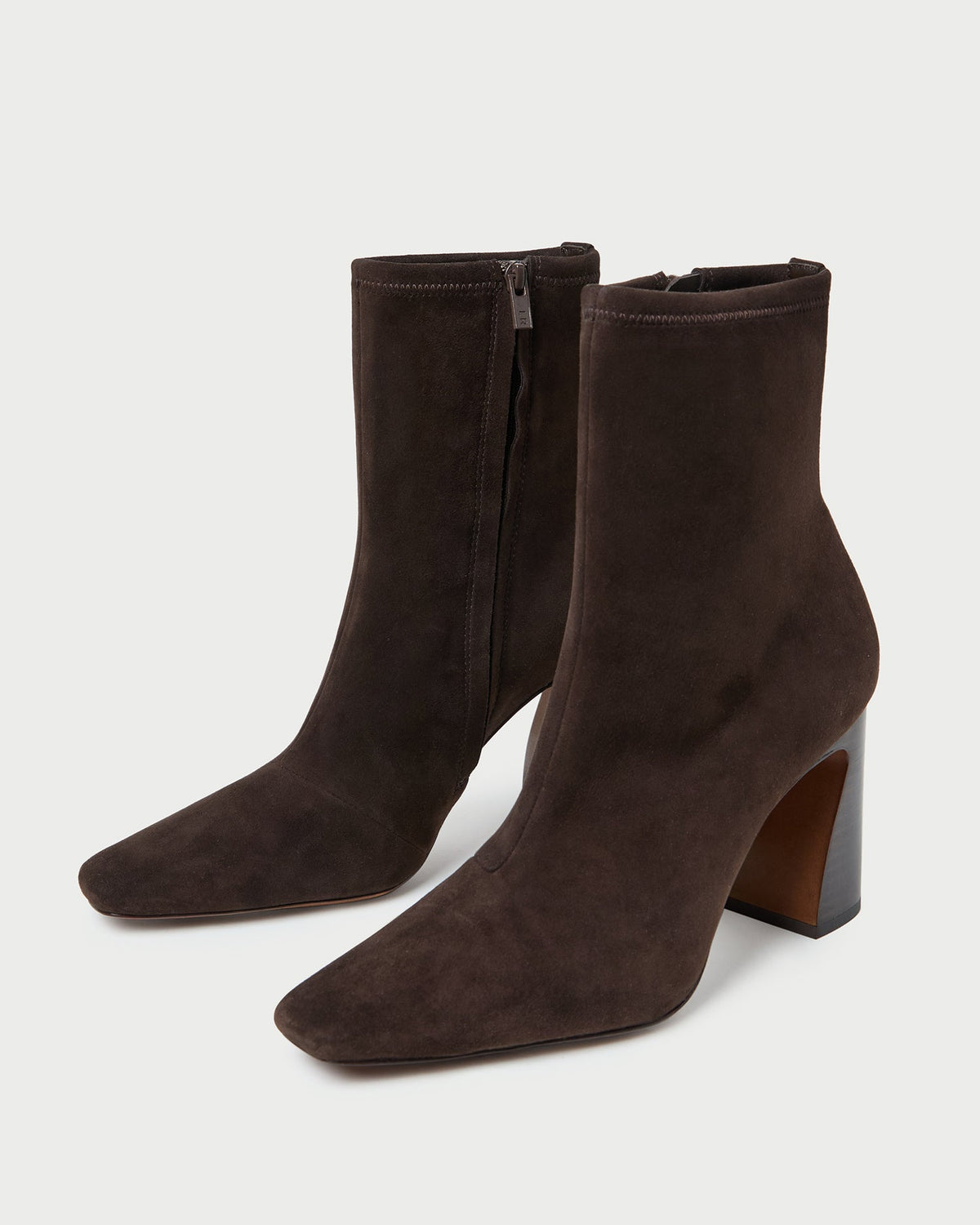Loeffler Randall Essential | Chloe Brown Suede Ankle Boot