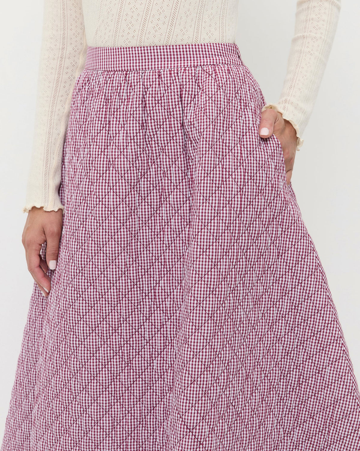 Loeffler Randall Exclusive | Clara Quilted Skirt