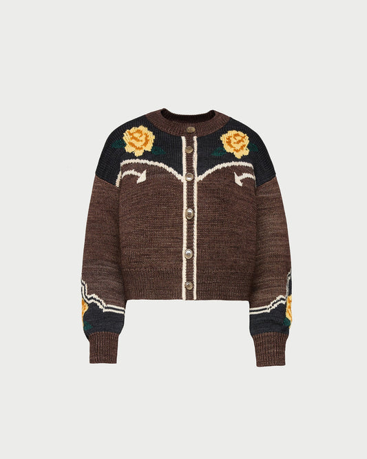 Loeffler Randall Exclusive | Linda Intarsia Cardigan