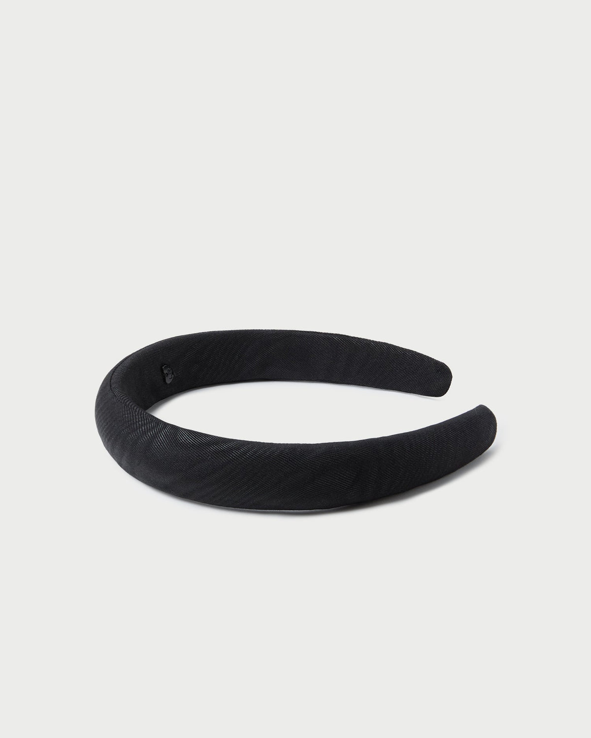 Loeffler Randall Sale | Marina Black Moiré Puffy Headband