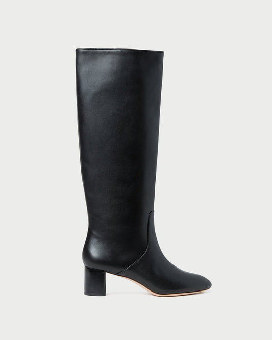 Loeffler Randall Value | Gia Black Leather Tall Boot