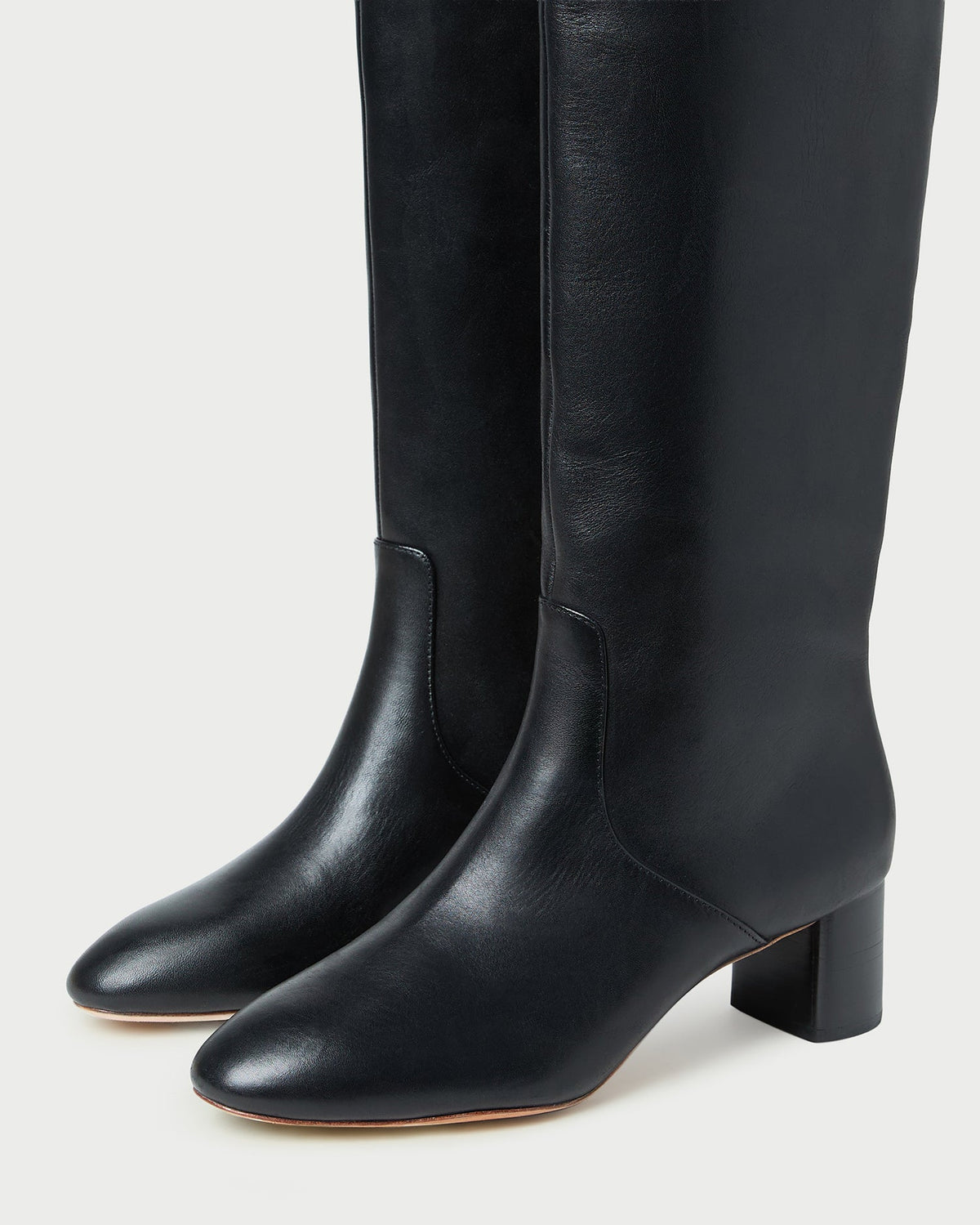 Loeffler Randall Value | Gia Black Leather Tall Boot