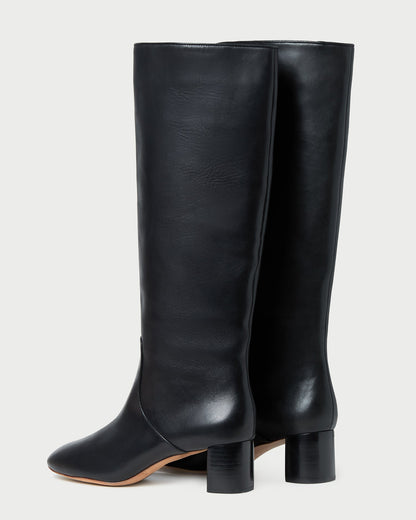 Loeffler Randall Value | Gia Black Leather Tall Boot