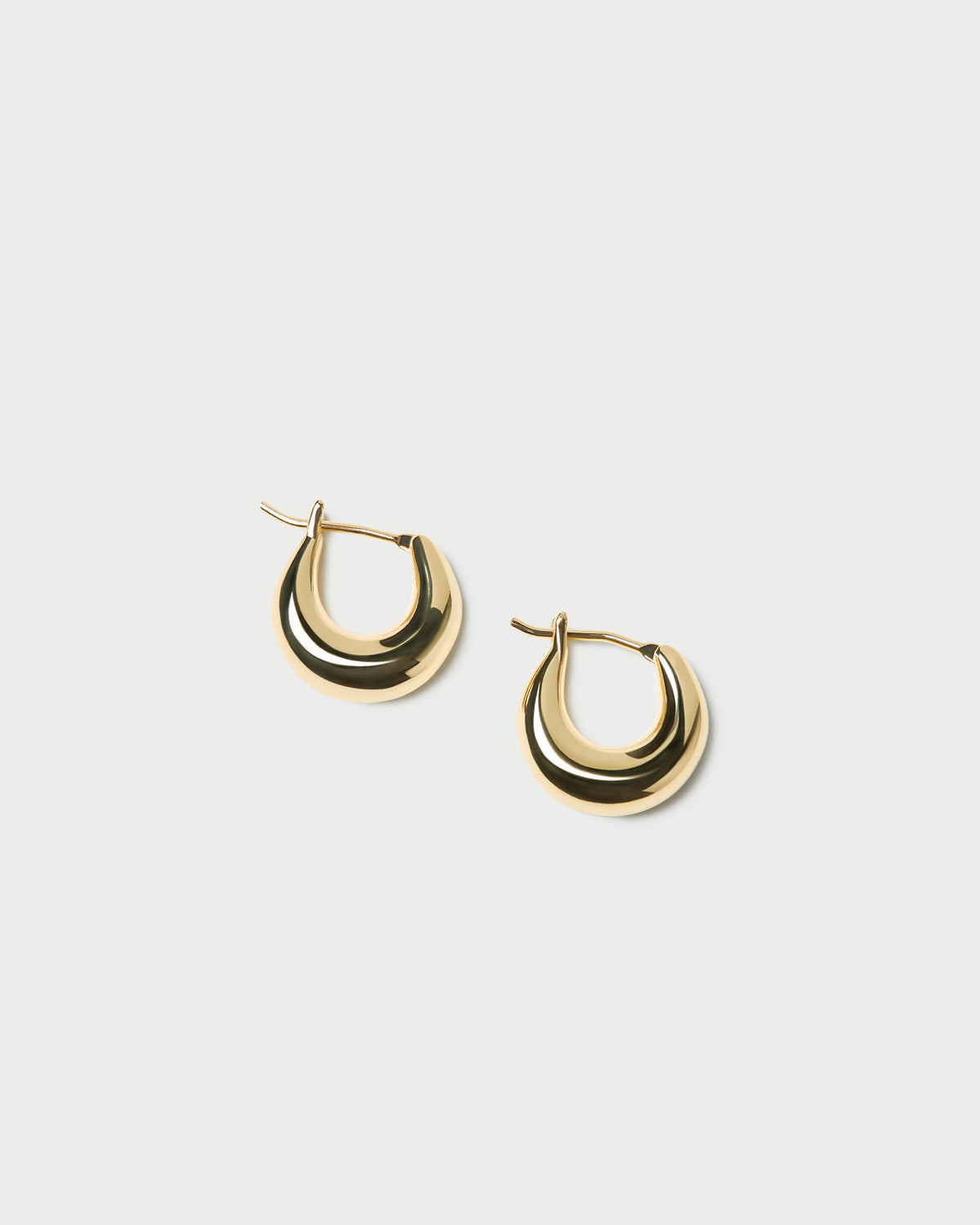 Loeffler Randall Sale | Adeline Gold Mini Dome Hoop Earring