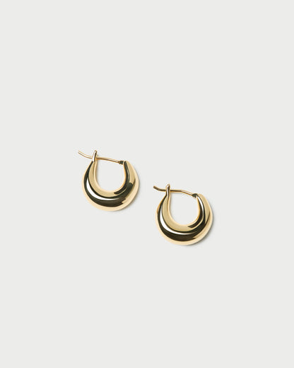 Loeffler Randall Sale | Adeline Gold Mini Dome Hoop Earring