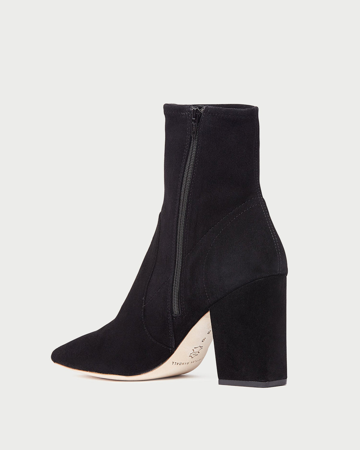 Loeffler Randall New | Isla Black Suede Ankle Bootie