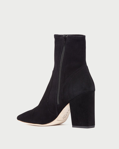 Loeffler Randall New | Isla Black Suede Ankle Bootie