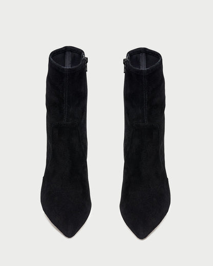 Loeffler Randall New | Isla Black Suede Ankle Bootie