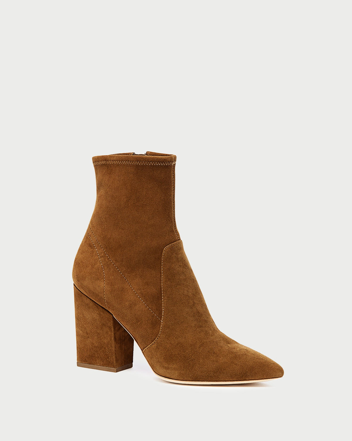 Loeffler Randall Premium | Isla Cacao Suede Ankle Bootie
