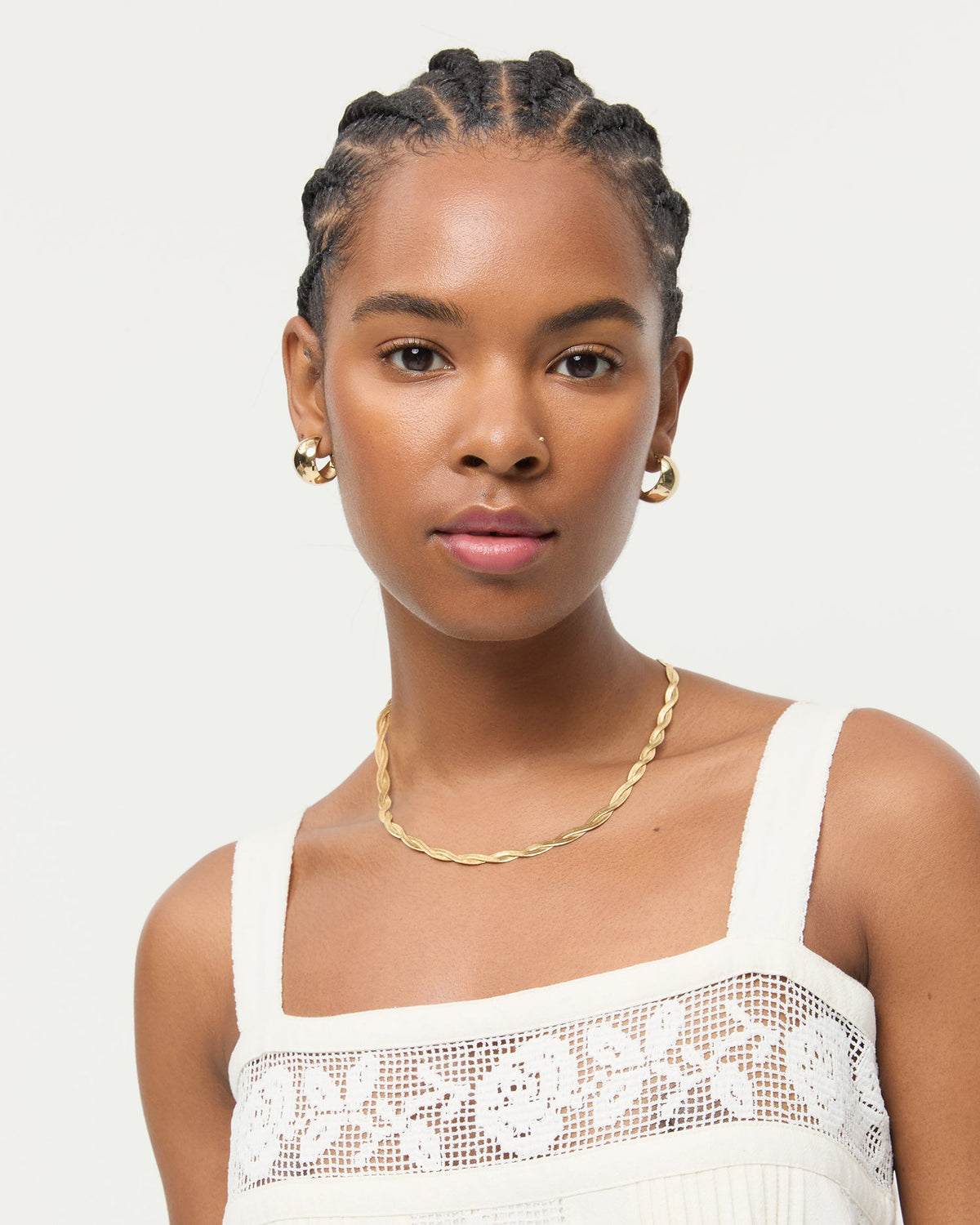 Loeffler Randall Best Price | Kennedy Gold Twisted Chain Necklace