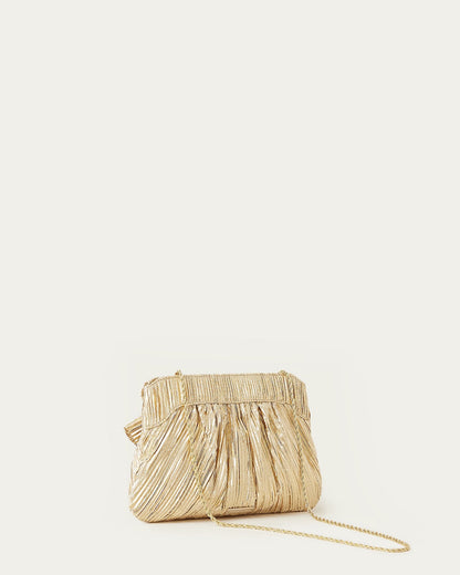 Loeffler Randall Best Price | Rayne Gold Bow Clutch