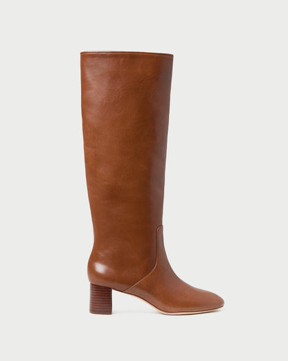 Loeffler Randall Essential | Gia Safari Leather Tall Boot