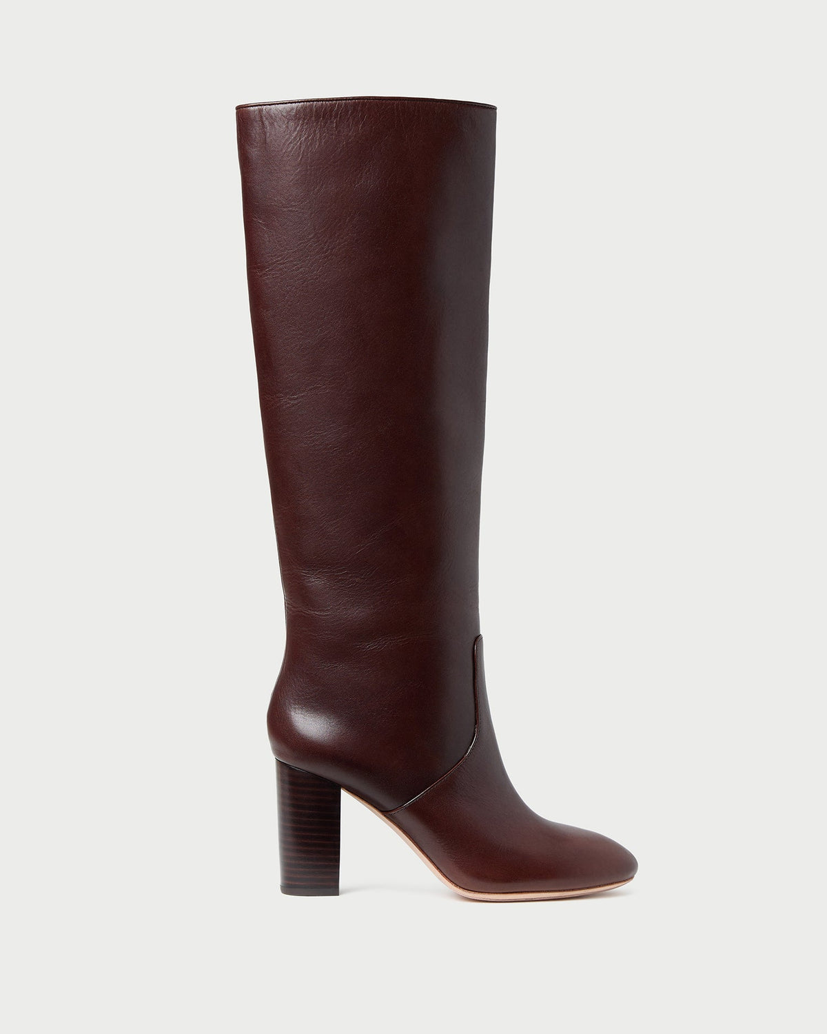 Loeffler Randall Discount | Goldy Espresso Leather Tall Boot