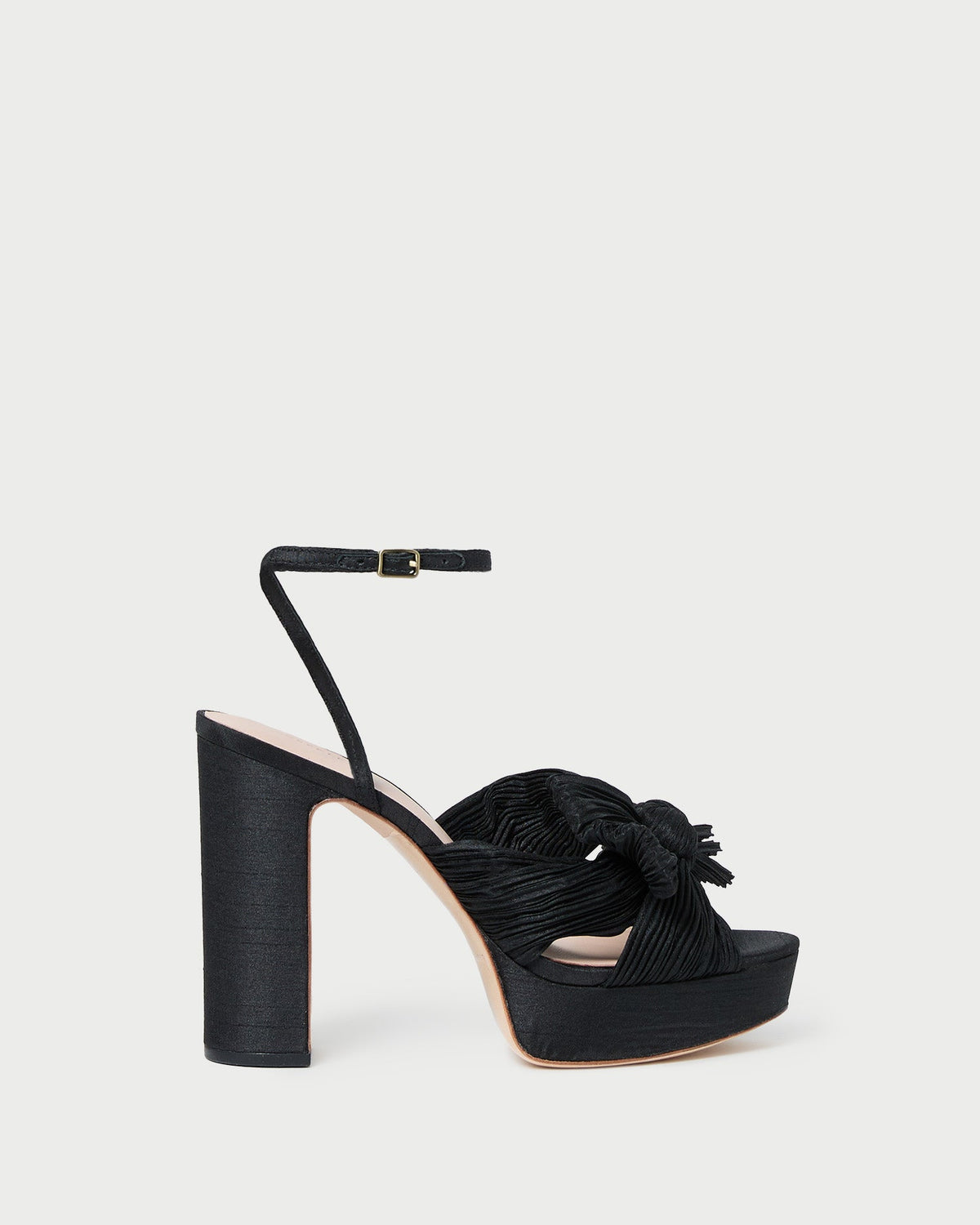 Loeffler Randall Popular | Natalia Black Platform Bow Heel