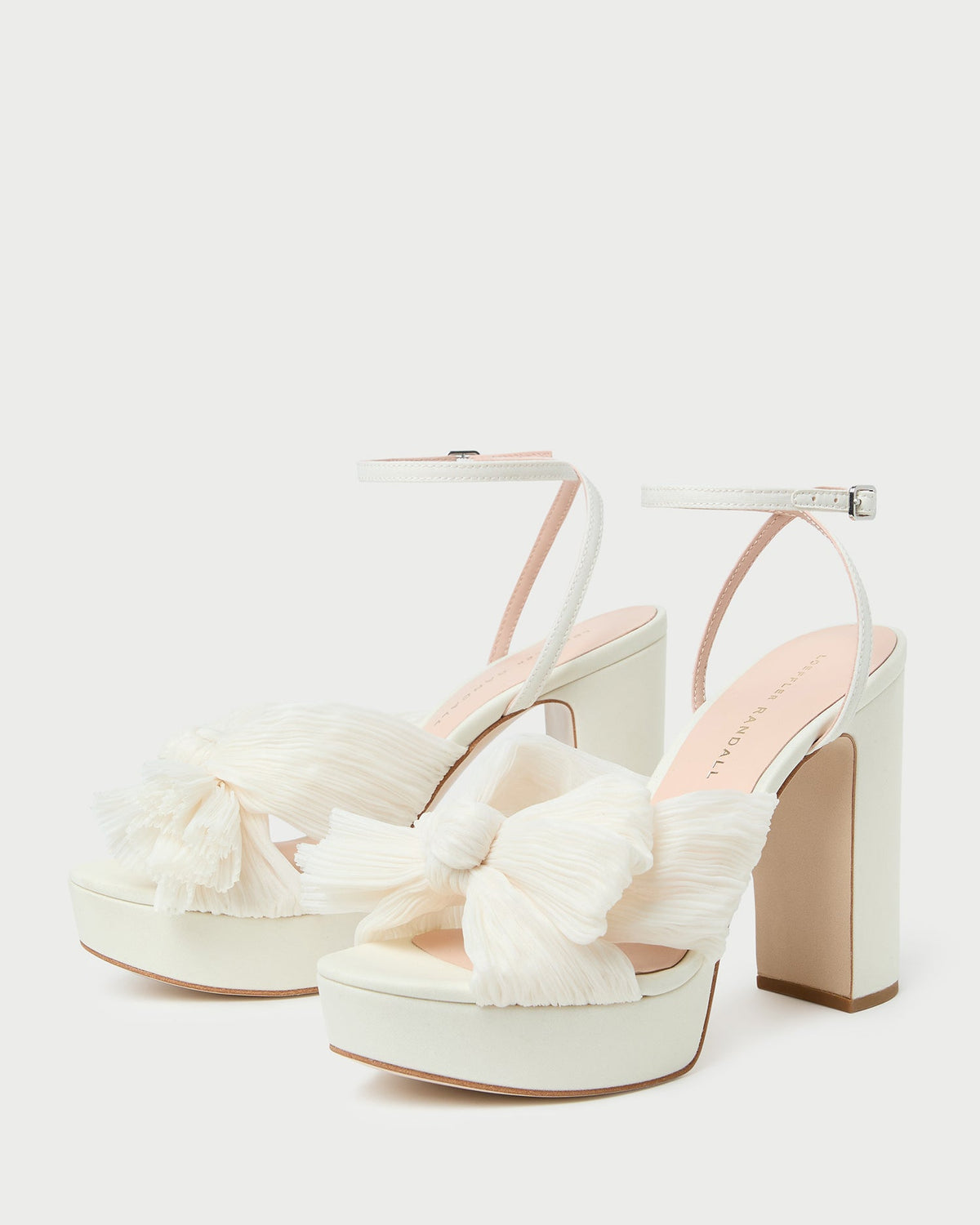 Loeffler Randall Great Value | Natalia Pearl Platform Bow Heel