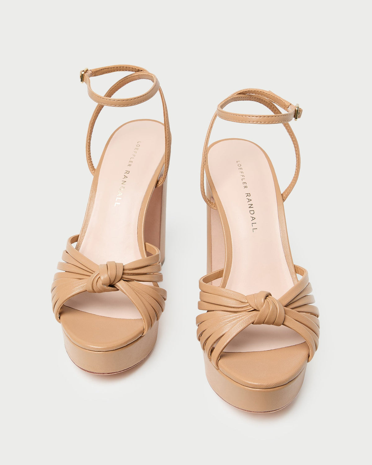 Loeffler Randall Signature | Rivka Dune Knot Platform Sandal