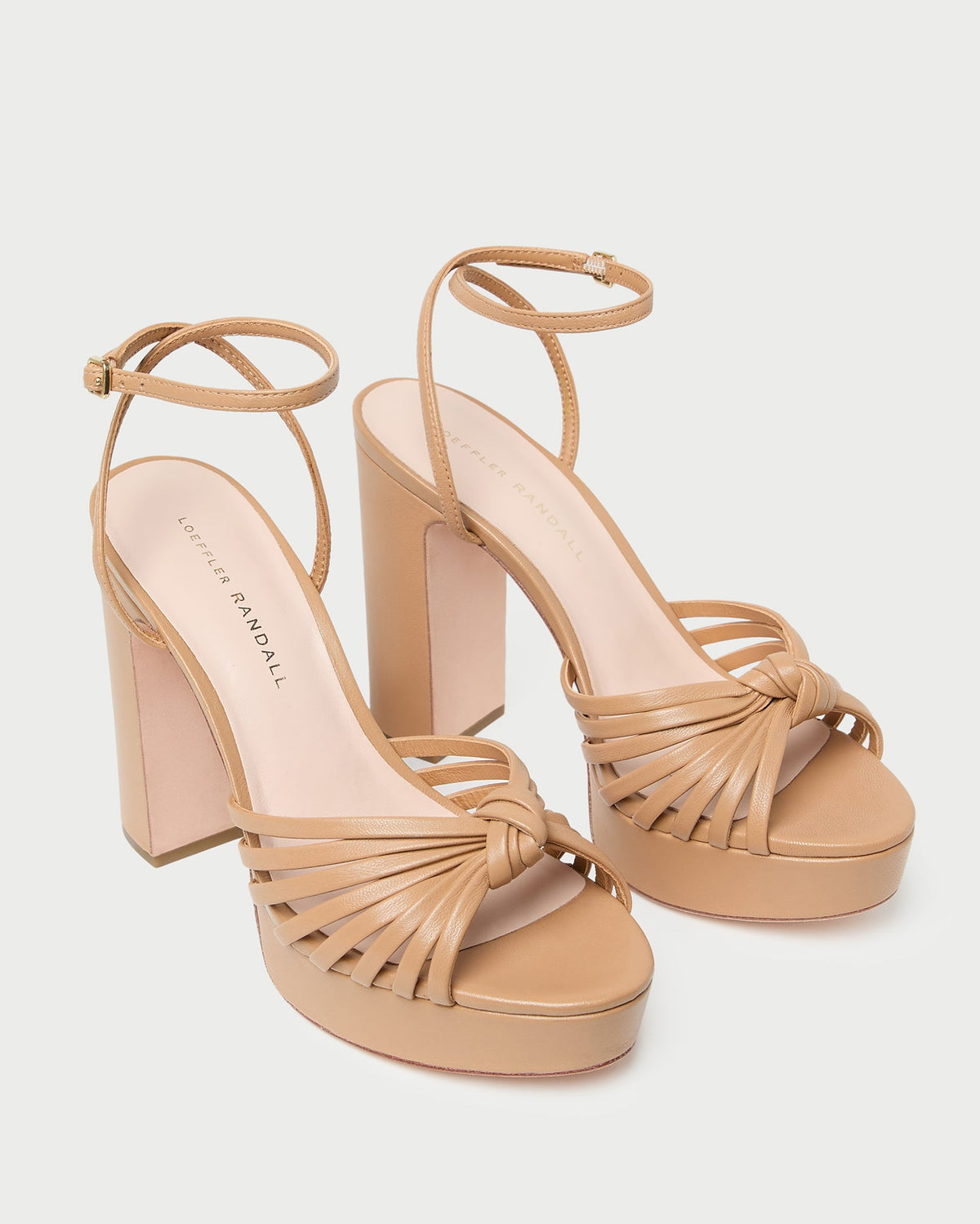 Loeffler Randall Signature | Rivka Dune Knot Platform Sandal