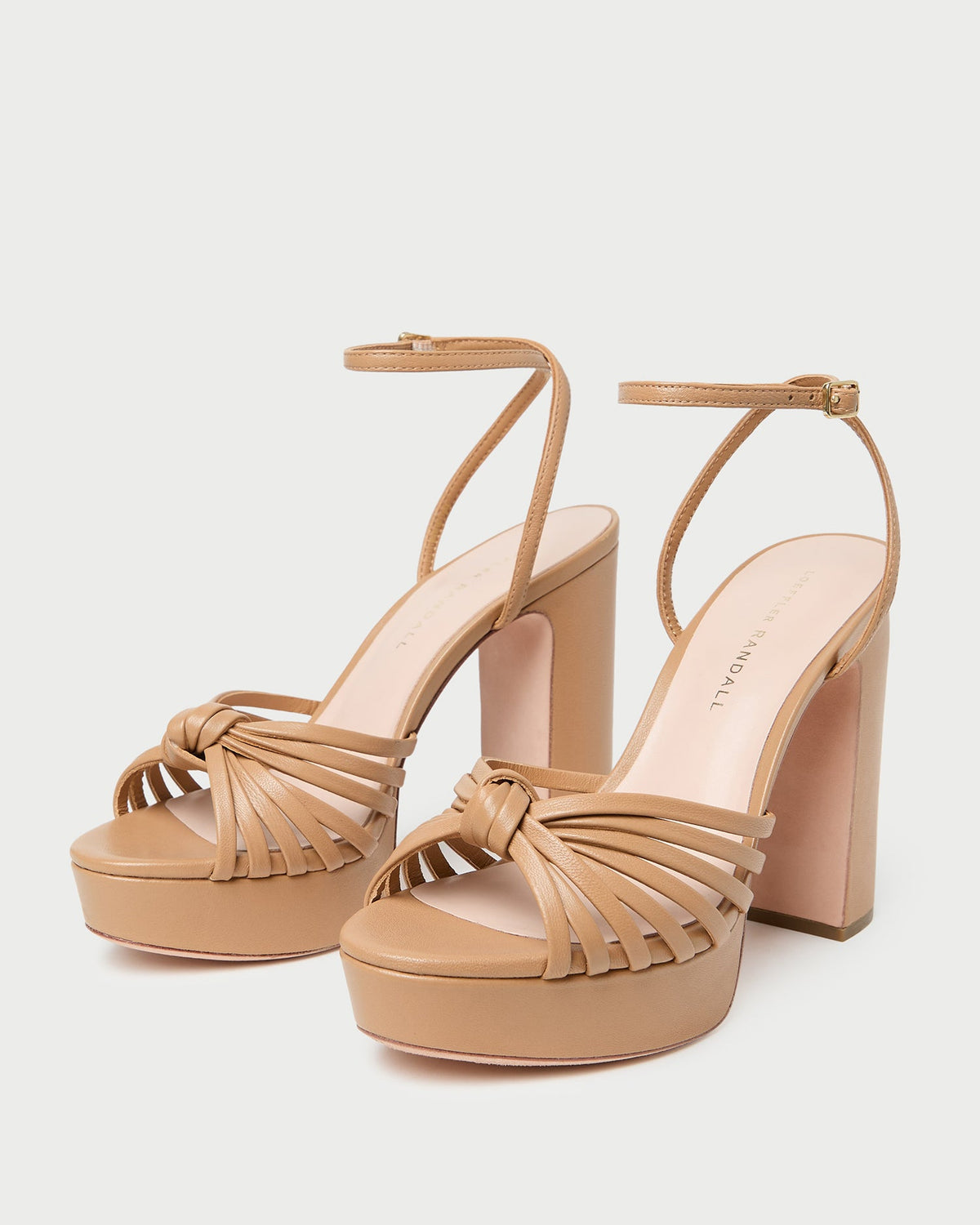 Loeffler Randall Signature | Rivka Dune Knot Platform Sandal