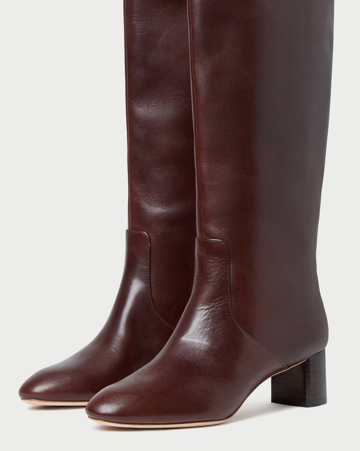 Loeffler Randall Signature | Gia Espresso Leather Tall Boot