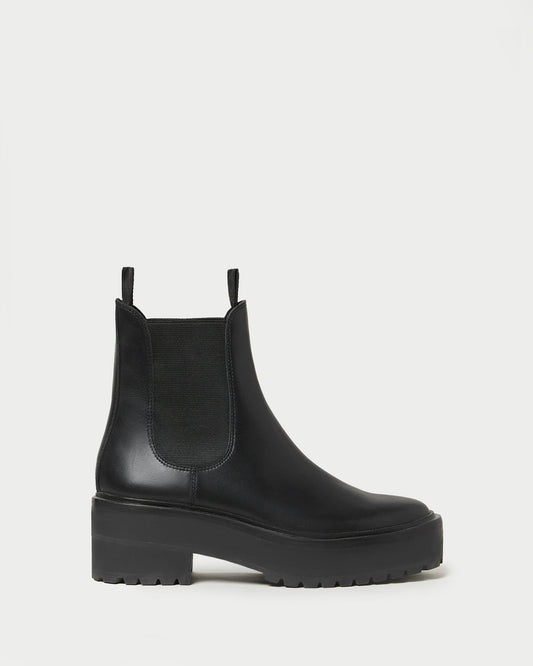 Loeffler Randall Latest | Reggie Black Leather Chelsea Boot