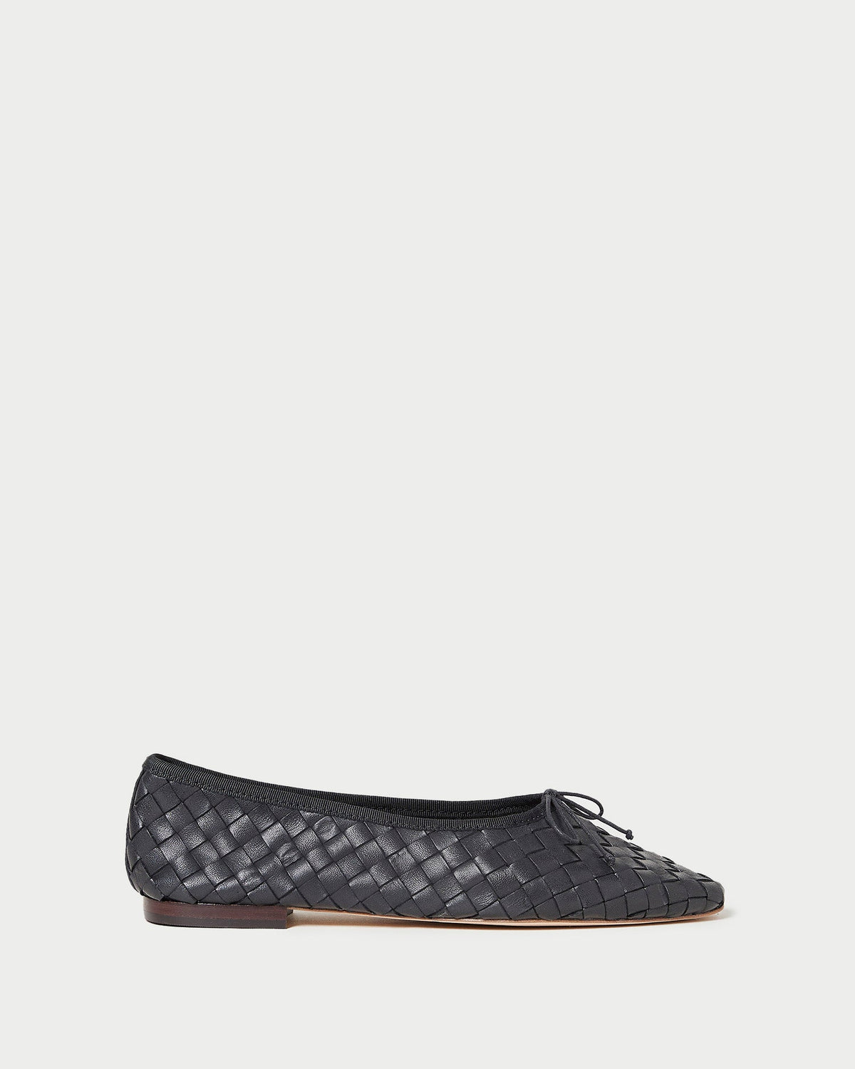 Loeffler Randall Popular | Landry Black Woven Ballet Flat