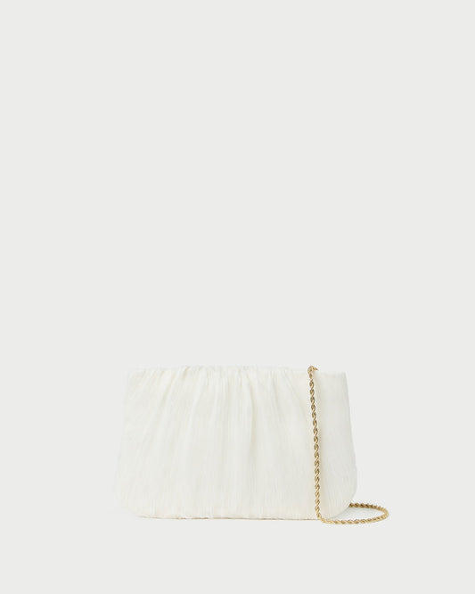 Loeffler Randall Customer Favorite | Brit Pearl Flat Pleated Clutch