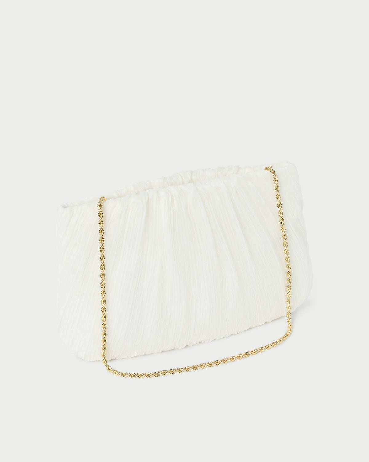 Loeffler Randall Customer Favorite | Brit Pearl Flat Pleated Clutch