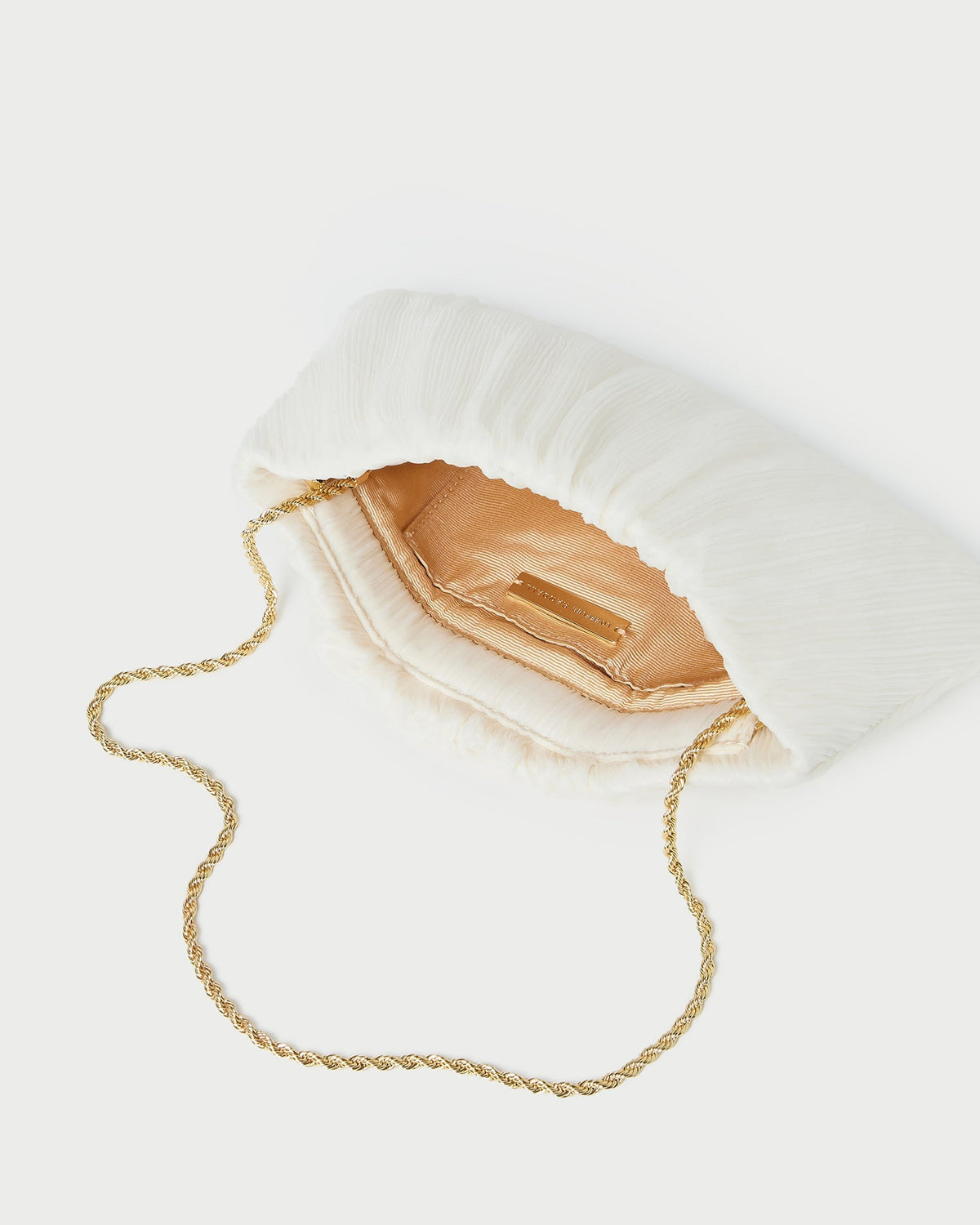 Loeffler Randall Customer Favorite | Brit Pearl Flat Pleated Clutch