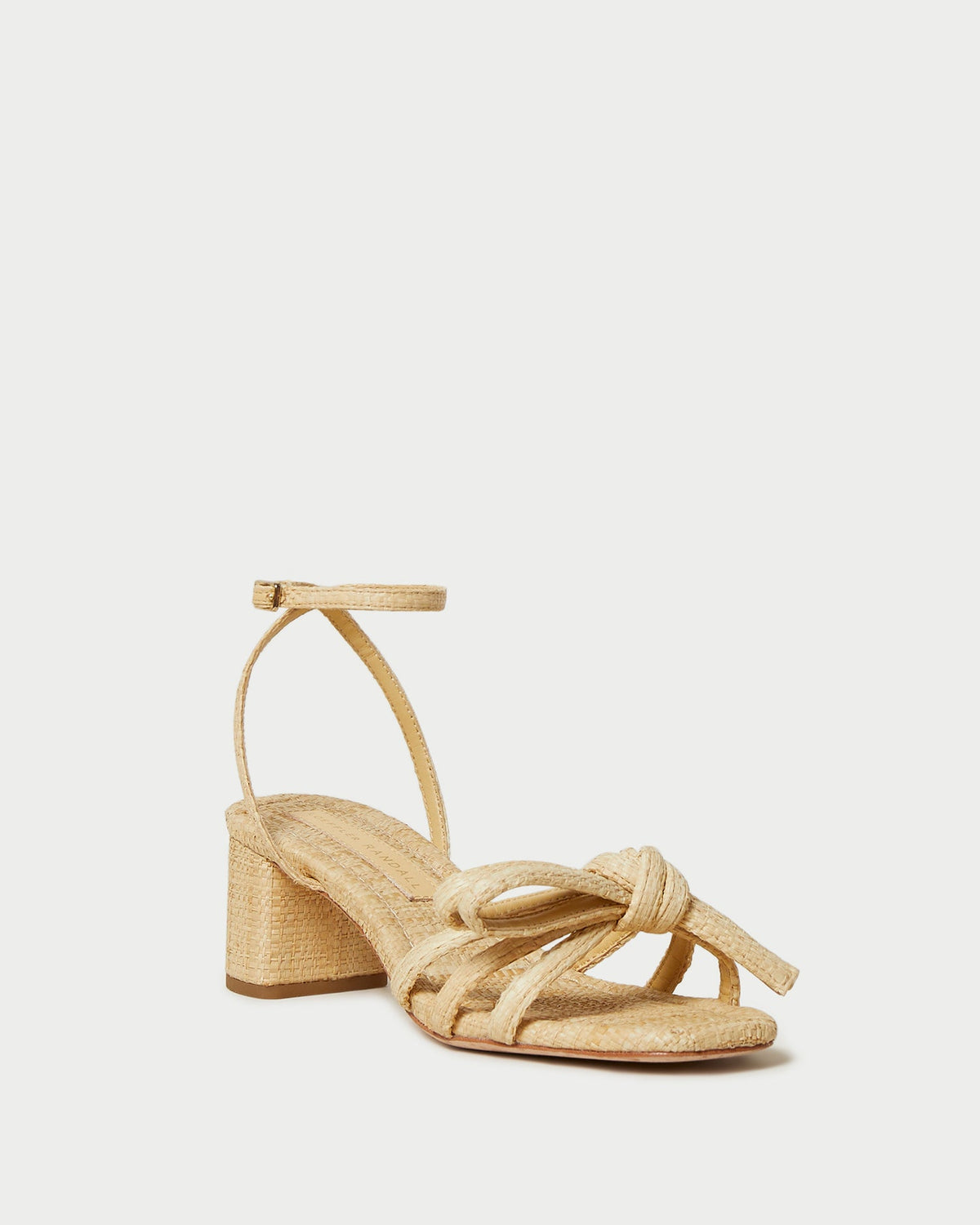 Loeffler Randall Best Price | Mikel Natural Bow Mid-Heel Sandal