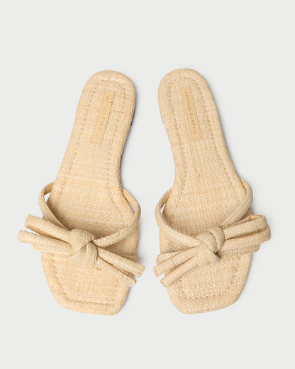 Loeffler Randall Hot Sale | Hadley Natural Bow Sandal