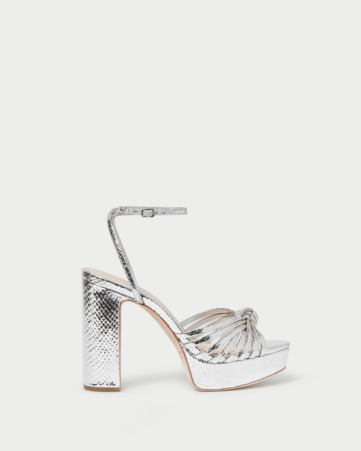 Loeffler Randall Best Seller | Rivka Silver Knot Platform Sandal