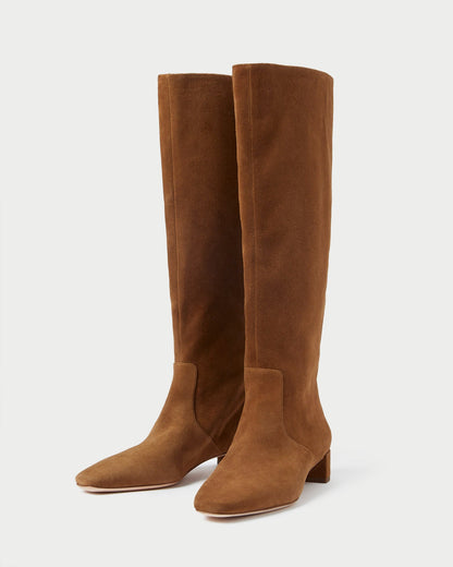 Loeffler Randall Value | Indy Cacao Suede Tall Boot