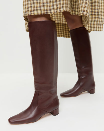 Loeffler Randall Great Value | Indy Espresso Leather Tall Boot