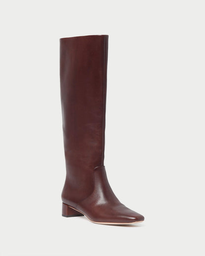 Loeffler Randall Great Value | Indy Espresso Leather Tall Boot
