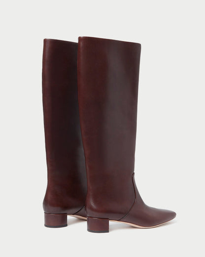Loeffler Randall Great Value | Indy Espresso Leather Tall Boot