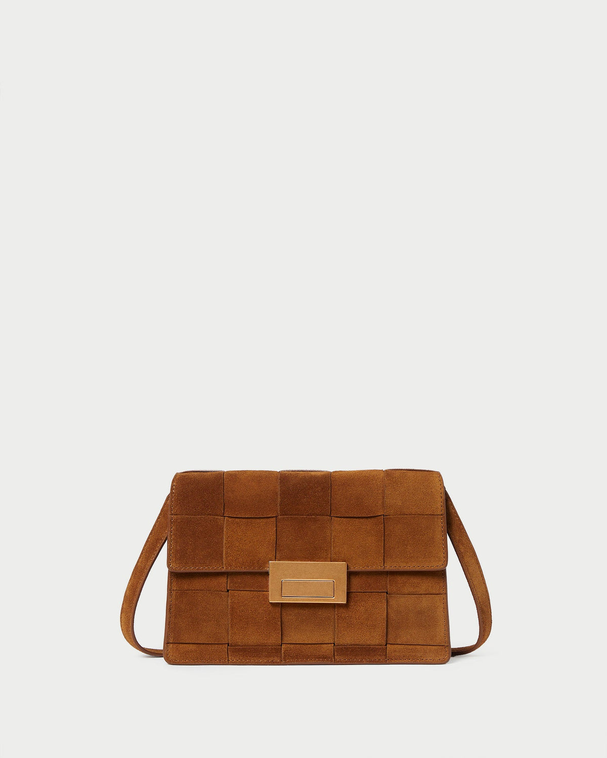 Loeffler Randall Great Value | Delphine Cacao Suede Shoulder Bag