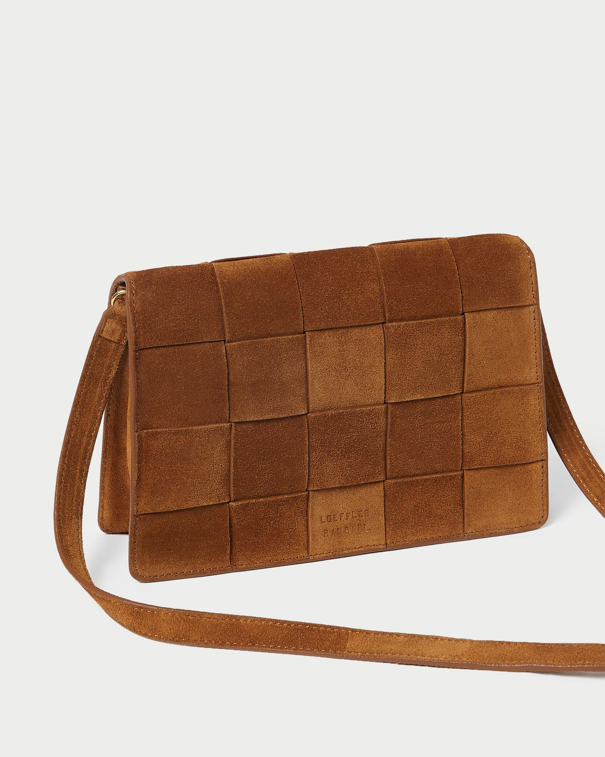 Loeffler Randall Great Value | Delphine Cacao Suede Shoulder Bag