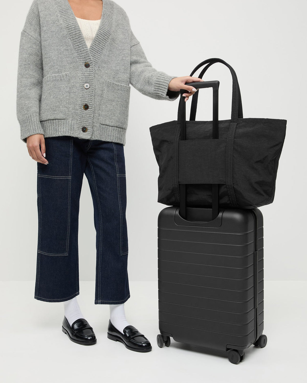 Loeffler Randall Great Value | Dina Black Travel Tote