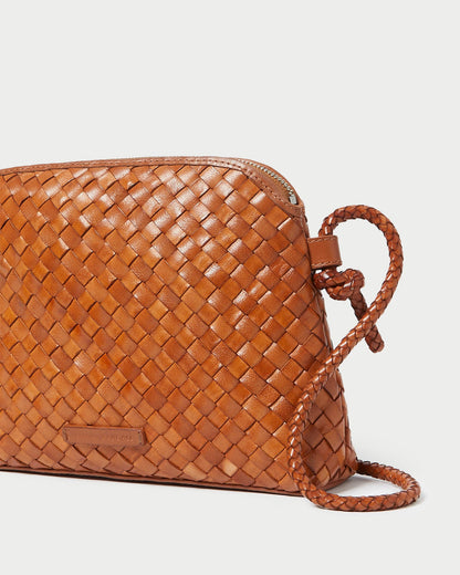 Loeffler Randall Premium | Mallory Timber Woven Leather Crossbody