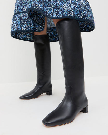 Loeffler Randall Trending | Indy Black Leather Tall Boot