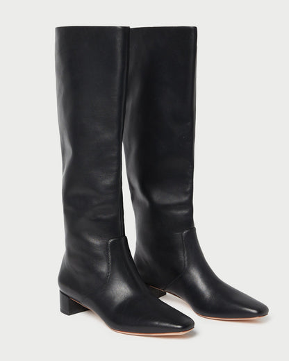 Loeffler Randall Trending | Indy Black Leather Tall Boot