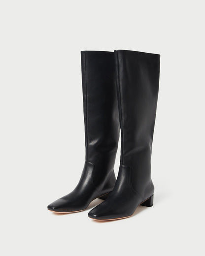 Loeffler Randall Trending | Indy Black Leather Tall Boot